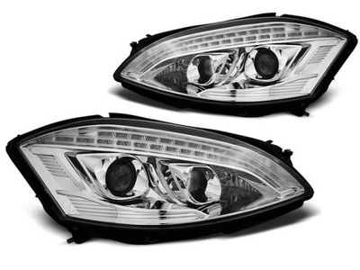 FAROS MERCEDES W221 05-09 DAYLIGHT HID CROMO  