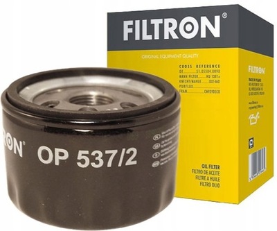 Filtron op 537/2 фильтр масла фото №1