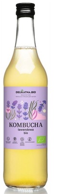 KOMBUCHA LAWENDOWA BIO 500 ml - DELIKATNA (ZAKWASOWNIA)