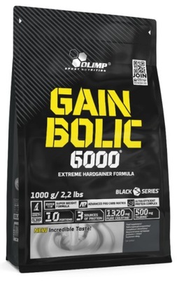 OLIMP GAIN BOLIC 6000 1000g CZEKOLADA