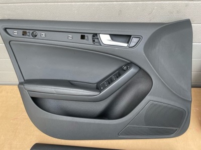 Audi a5 8t sportback обшивка дверь перед левый кожа фото №1