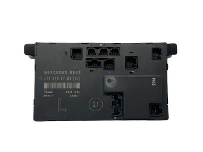 Mercedes-benz e w211 модуль керуючий лівих передніх двері a2118702785 фото №1
