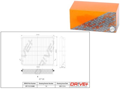 ФИЛЬТР ВОЗДУХА CHEVROLET 2.5B 06-11 EP ICA DRIVE+