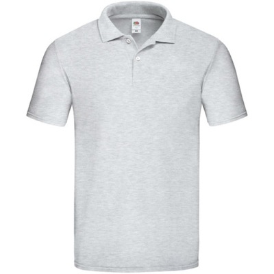Koszulka męska Polo Original FruitLoom Grey XL
