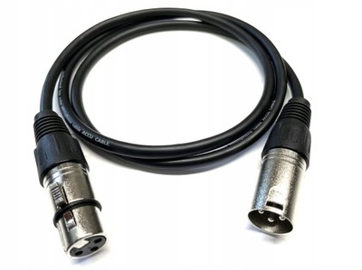 KABEL PRZEWÓD MIKROFONOWY 10m XLR XLR ACCU CABLE