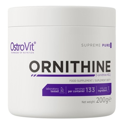 OstroVit Ornithine 200 g CZYSTY ORNITYNA WĄTROBA