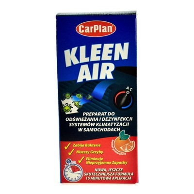 CARPLAN KLEEN AIR ODGRZYBIACZ KLIMATYZACJI KLIMY