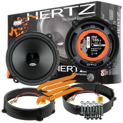 HERTZ ALTAVOCES BASOWE FIAT IDEA PARTE DELANTERA I PARTE TRASERA DYSTAN  