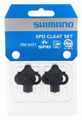 Bloki do pedałów Shimano SPD SM-SH51 bez nakładki