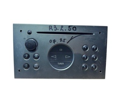 Радіопрогравач радіо opel corsa c 24469306 фото №1