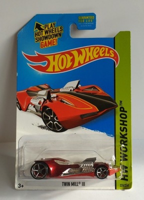 Hot Wheels Twin Mill III HW Workshop 2014 Then and Now