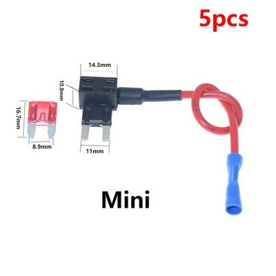 12V FUSE HOLDER ADD-A-CIRCUIT TAP АДАПТЕР MICRO МИНИ STANDARD FORD A~0173