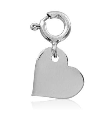 CHARMS SERCE SERDUSZKO SREBRO 925 GRAWER