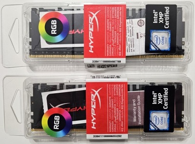 Pamięć RAM DDR4 HyperX RGB 16GB 2x8 GB 3200 16