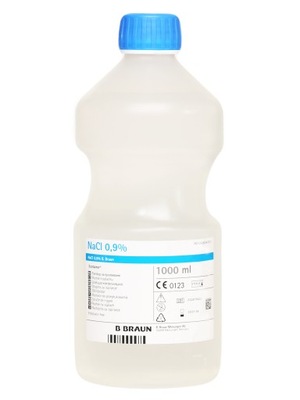 Sól fizjologiczna NaCl 0.9% B.Braun - 1000ml (1L)