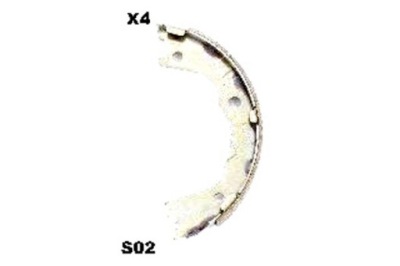 Ashika гальмівні колодки гальмівні hyundai santa fe ii фото №1