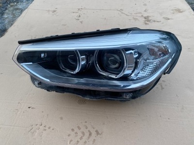 BMW X3 G01 SPARNAS KAIRYSIS ŽIBINTAS PRIEK. KAIRĖ FULL LED 8739647-02 ORIGINALAS 