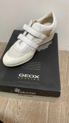 Sneakersy Geox Respira z naturalnej skóry roz. 41