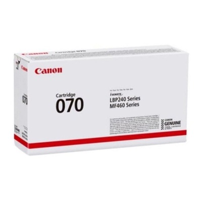 Canon oryginalny toner 070 BK, 5639C002, black, 3000s, Canon LBP246dw, LBP2