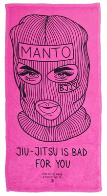 Manto RĘCZNIK sportowy TRENINGOWY 50x100 cm BAD