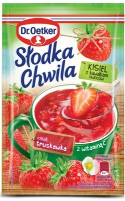 Dr. Oetker Słodka Chwila Kisiel Smak Truskawka