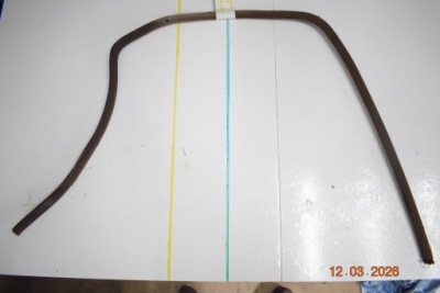 Прокладка двері лівий задній mercedes w110 w111 фото №1