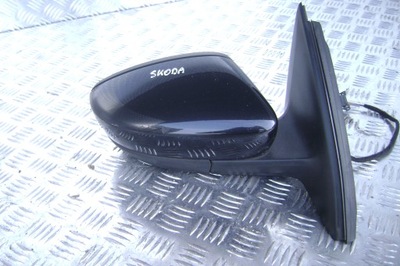 Skoda rapid toledo iv - дзеркало праве 5 pinów фото №1