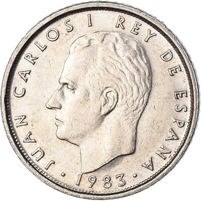 Moneta, Hiszpania, Juan Carlos I, 10 Pesetas, 1983