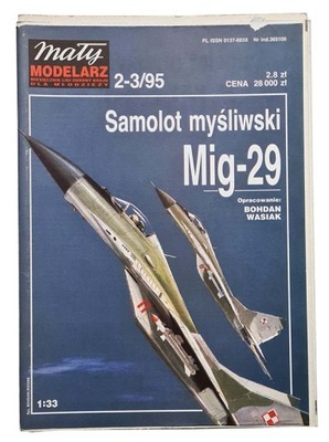 Mały Modelarz Nr 2-3/95 Samolot myśliwski Mig-29