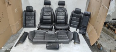 Сидіння сидіння комплект audi a6 c6 шкіра full 4 фото №1