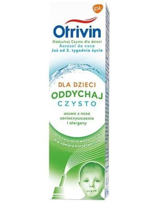 Otrivin Oddychaj Czysto dla dzieci aerozol do nosa