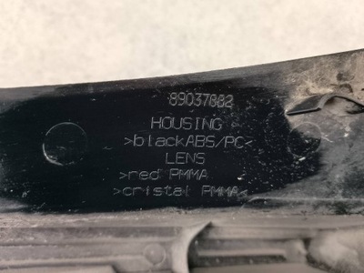 Лампа задняя левая opel corsa d 89037882 хэтчбек 5d фото №1