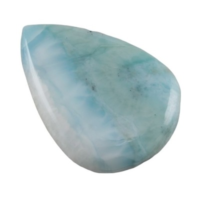 Larimar kaboszon ok. 27x19 mm LAR0541