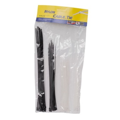 Opaski Zaciskowe Trytytki 100 Szt 4 Rozmiary