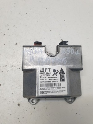 Датчик модуль подушка безпеки opel astra h 13137905 фото №1