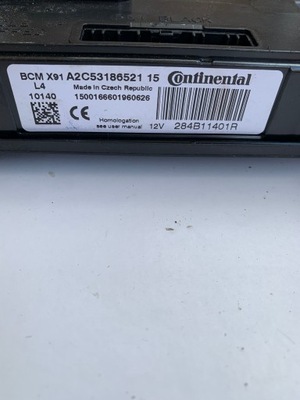 Модуль bcm renault laguna iii 284b11401r фото №1