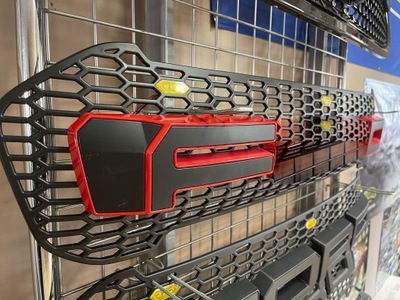 Решётка радиатора решётка радиатора pasuje do ford ranger px t8 2019+ led фото №1