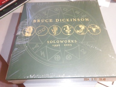 BRUCE DICKINSON - SOLOWORKS 1990 - 2005 6 WYDAWNICTW 9 WINYLI MALETERO LTD  