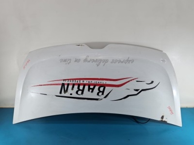 Капот передняя renault master 3 рестайлинг  14-19 белый фото №1