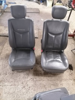 Сидіння перед ssangyong kyron шкіра фото №1
