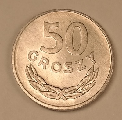 Polska 50 groszy 1978 UNC