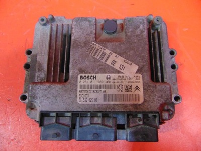 PEUGEOT 206 CITROEN C3 1.4 HDI UNIDAD DE CONTROL COMPUTADOR DEL MOTOR 9653202580  