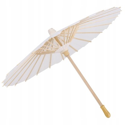 PARASOL BIAŁY ŚLUBNY PARASOLKA ŚLUBNA 40CM