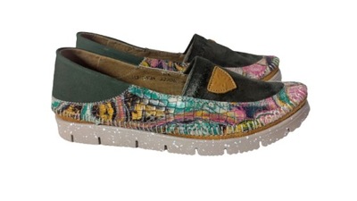 Półbuty, espadryle Maciejka 05434 zielony r. 39