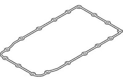 Elring прокладка картера масляний opel calibra a ome фото №1