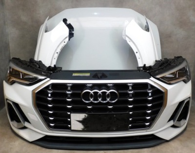 Audi q3 83a s line перед бампер ліхтарі  капот ремінь крила full led фото №1
