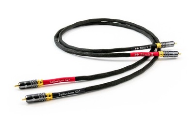 Kabel Tellurium Q Black II RCA-RCA 1m przewód