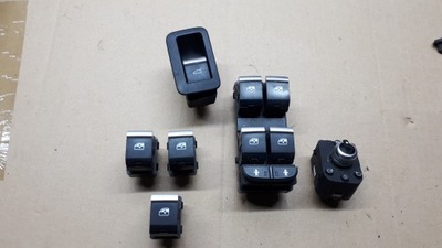 A4 b9 8w переключатели окон переключатель 4x хром a5 фото №1