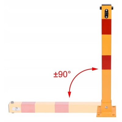 Blokada parkingowa słupek 60cm