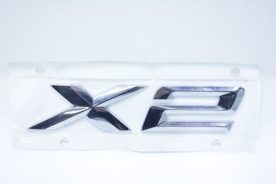 Эмблема значок надпись x2 крышки задняя bmw f39 x2 7441925 фото №1